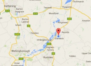 Stanwick map